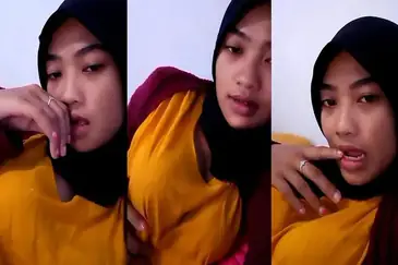 Tiktok Live Abg Jilbab Toket Gede Pamer Brutal Sampe Basah poster